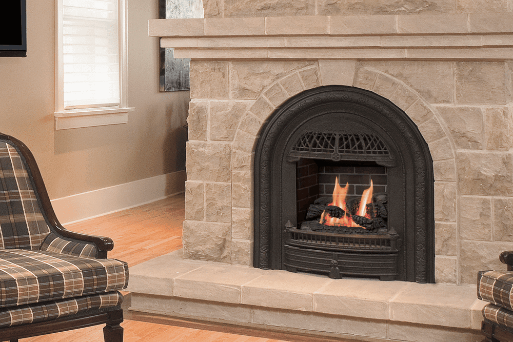 Stock Image - Valor Gas Insert Contemporary|Portrait|Traditional
