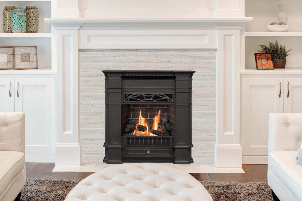 Stock Image - Valor Gas Insert Contemporary|Portrait|Traditional