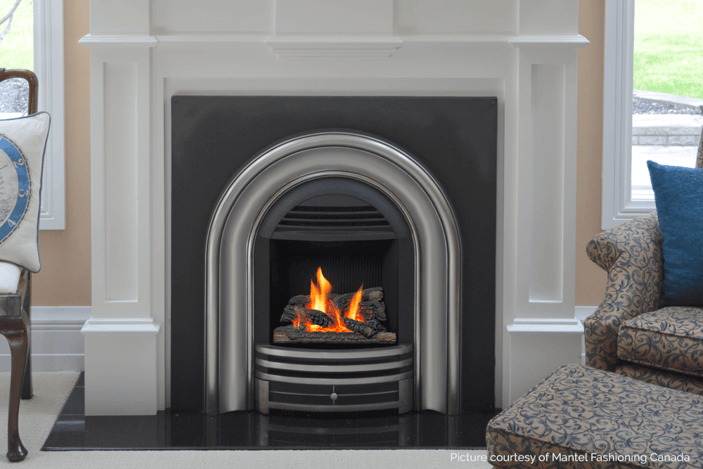 Stock Image - Valor Gas Fireplace Portrait|Traditional