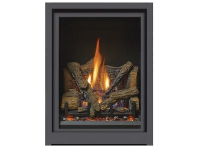 Stock Image - Fireplace X Gas Fireplace Portrait