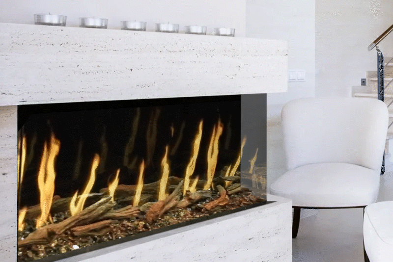 Stock Image - Electric Fireplaces