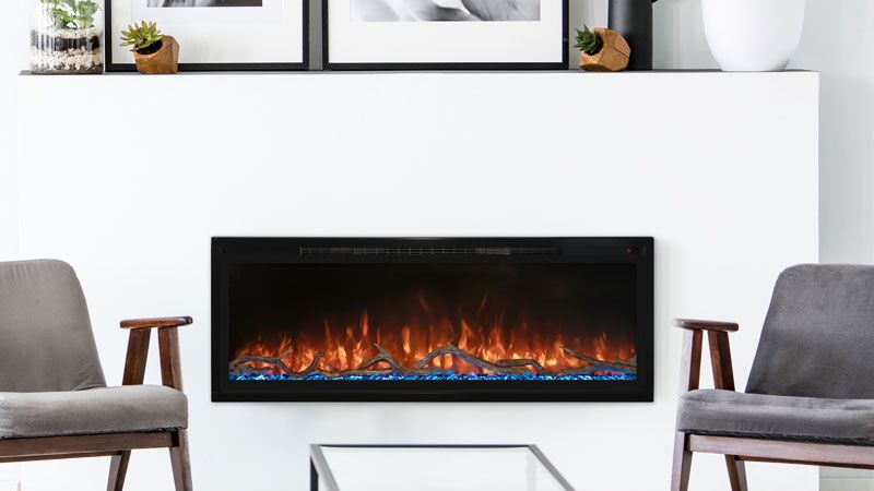 Stock Image - Electric Fireplaces