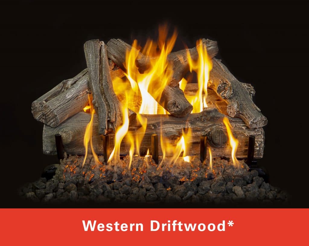 Stock Image - Earthcore Gas Fireplace Masonry Fireplace