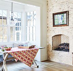 Stock Image - Earthcore Isokern fireplaces