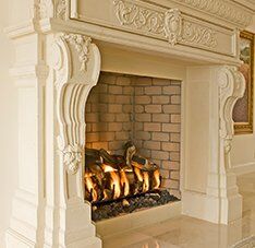 Stock Image - Earthcore Isokern fireplaces