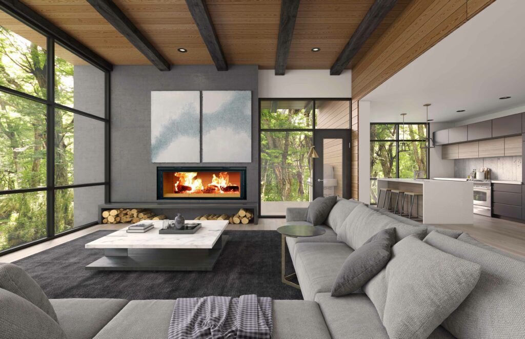 Stock Image - Renaissance Fireplace