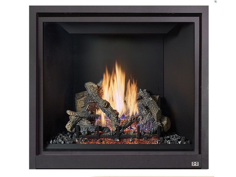 Stock Image - Fireplace X Gas Fireplace Traditional