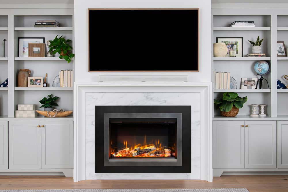 Stock Image - Valor Electric Insert Contemporary|Traditional