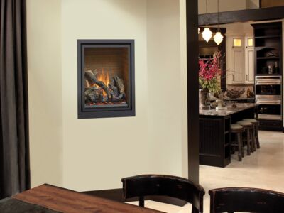 Stock Image - Fireplace X Gas Fireplace Portrait