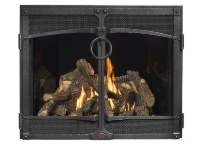 Stock Image - Fireplace X Gas Fireplace Traditional